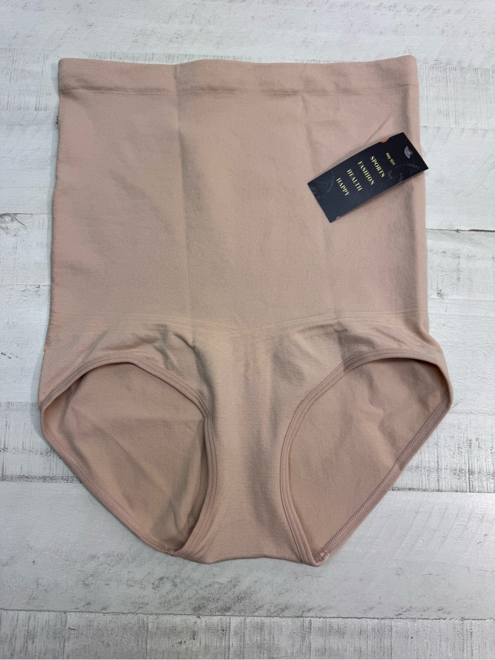 Hey Girl Tummy Control Boy Shorts High Waist Panties nwt size large